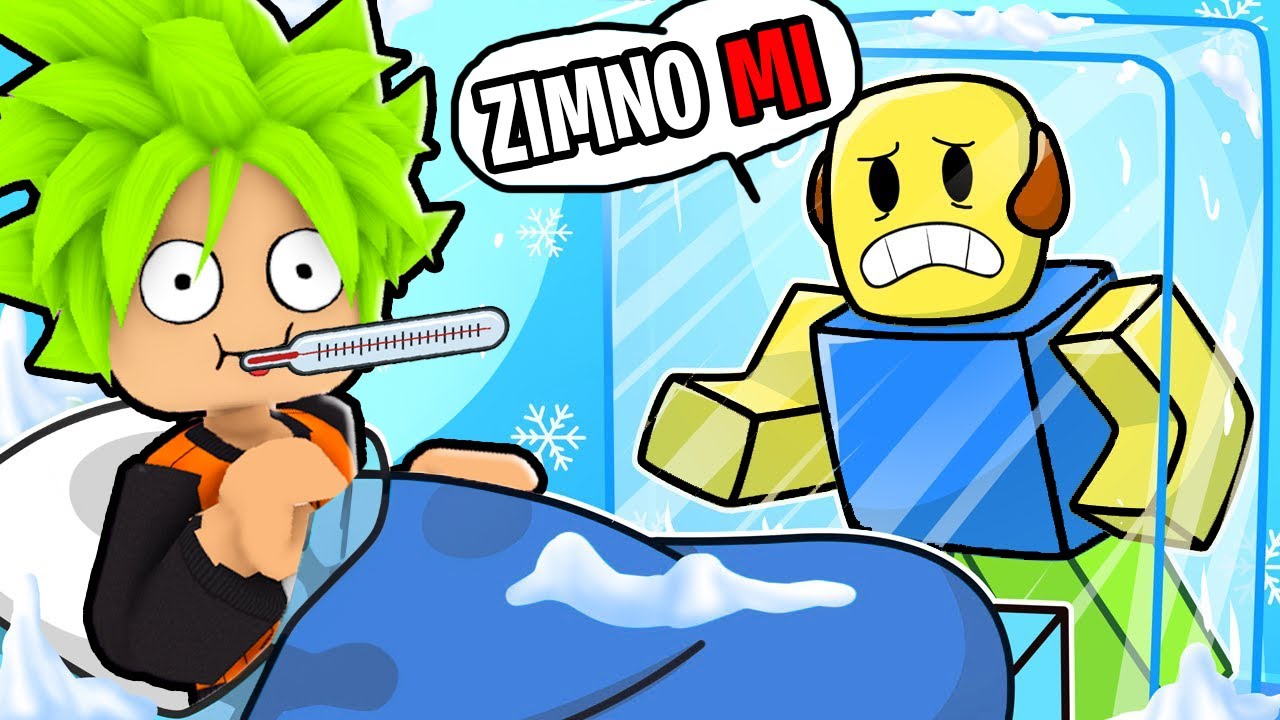 ZROBIĘ WSZYSTKO ABY PÓJŚĆ DO SZKOŁY | Roblox NEED MORE COLD