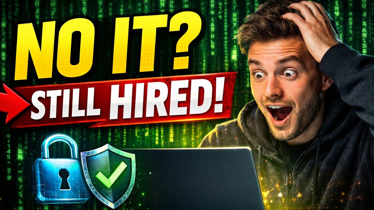 How to Start Cybersecurity with NO IT Background (Beginner Roadmap)