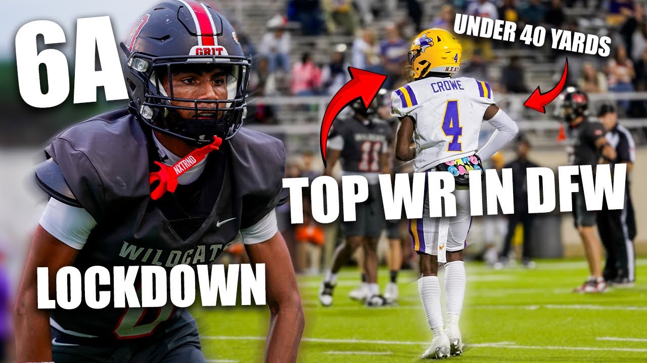 Lake Highlands vs Richardson TXHSFB (MUST WATCH) TOP DFW WR GETS SHUTOUT