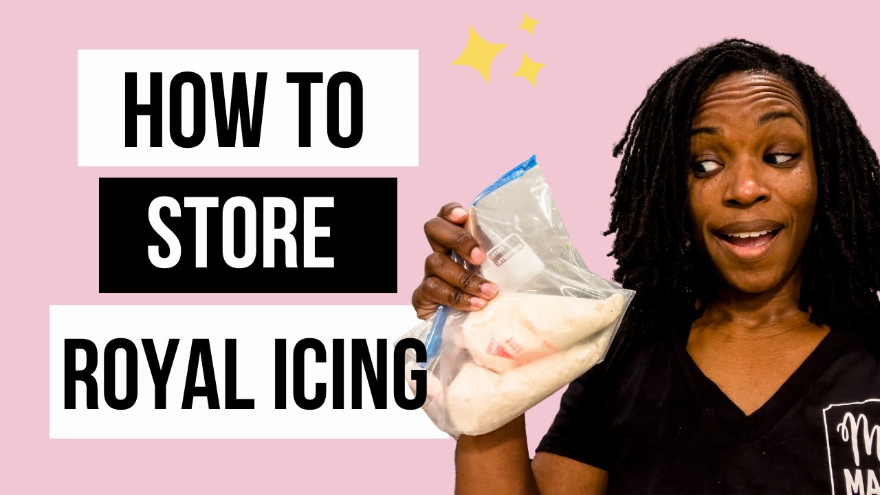 HOW TO STORE ROYAL ICING | ROYAL ICING ROOM TEMP | FREEZE ROYAL ICING