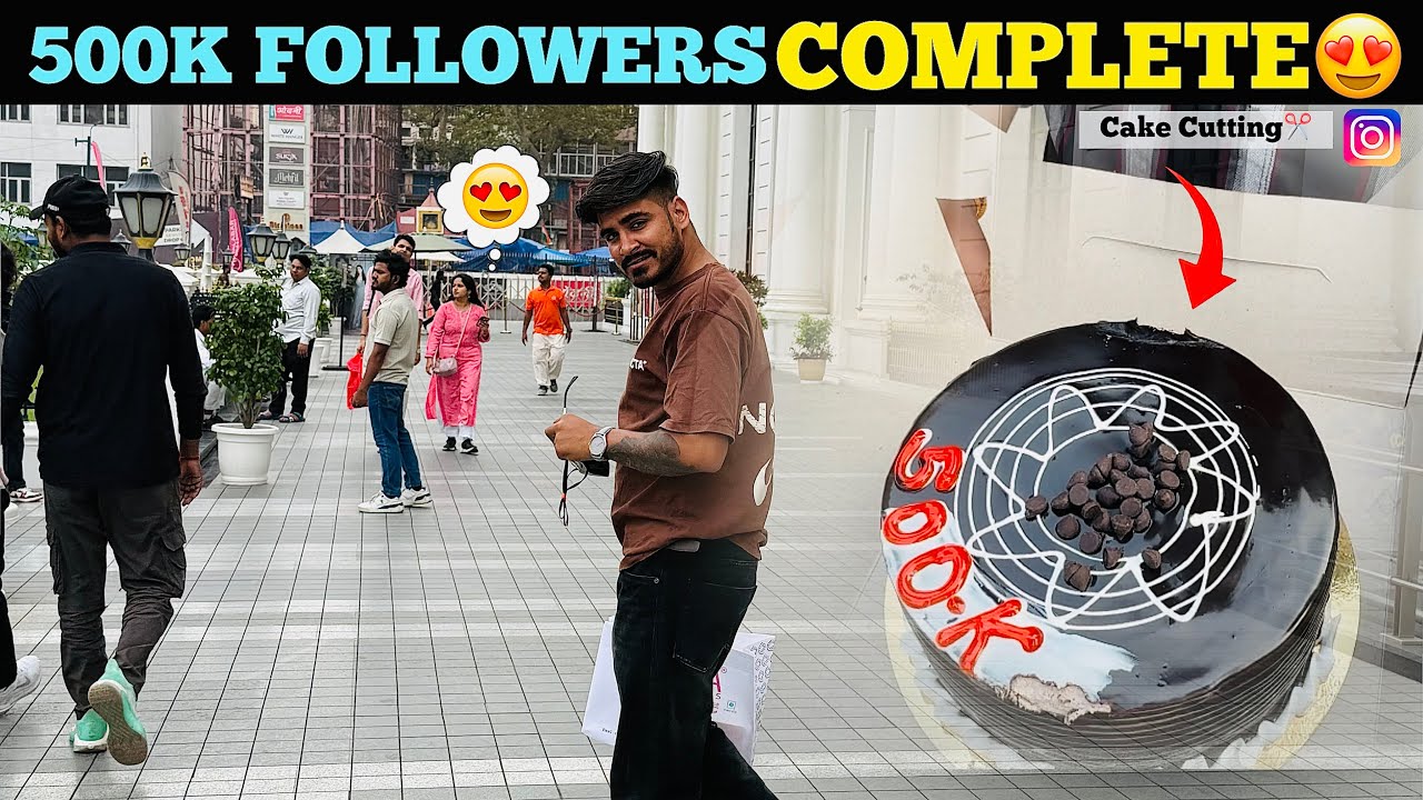 Instagram Par 500K Followers Complete Ho Gaye😍