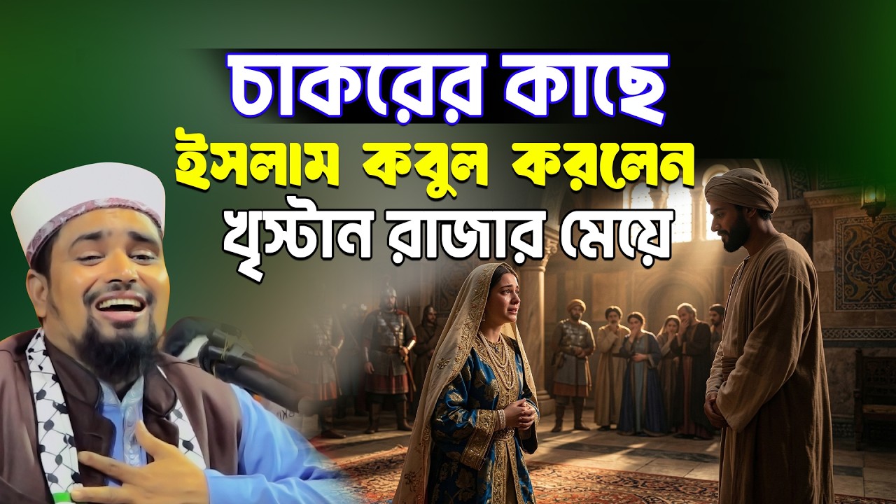 এক বাদশার খৃস্টান মেয়ের ইসলাম কবুলের কাহিনী- মাওঃ মোশারফ হোসেন সালাউদ্দিন