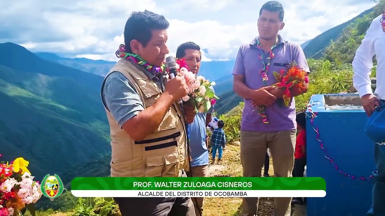 OBRA DE SISTEMA DE RIEGO EN BELEMPATA – OCOBAMBA SE HIZO REALIDAD