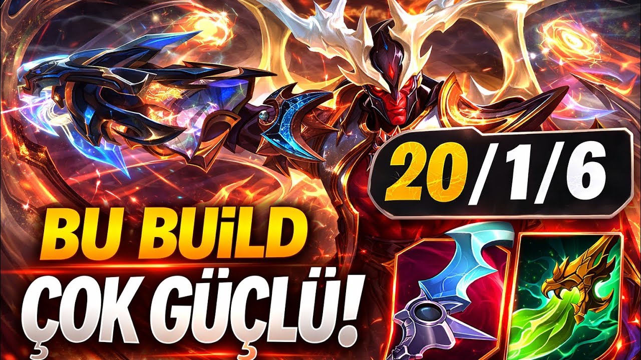 20 KİLL AATROX! Metanın EN GÜÇLÜ Buildi! | Yüksek Elo Wild Rift