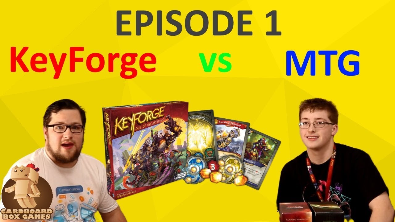 KeyForge vs Magic The Gathering - Episode 1