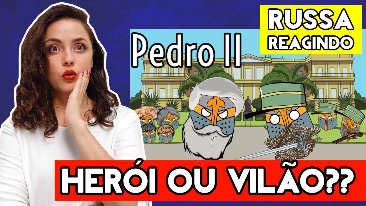 RUSSA DESCOBRINDO À HISTÓRIA DO DOM PEDRO II: O Imperador do Brasil | REACT