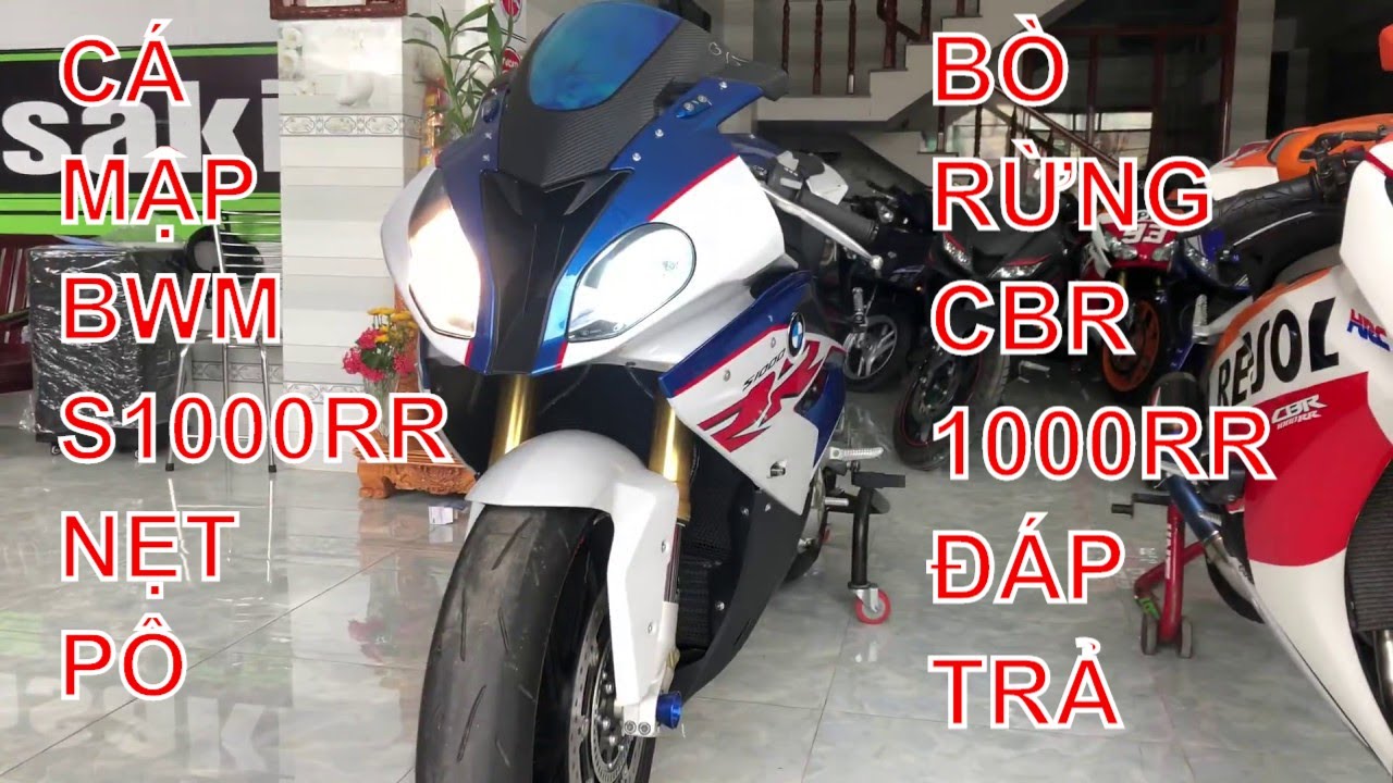 Cá Mập S1000RR Nẹt Pô Với Bò Rừng CBR1000RR - 0949999775 - VÕ VĂN TRẠNG - MOTOR CẦN THƠ.