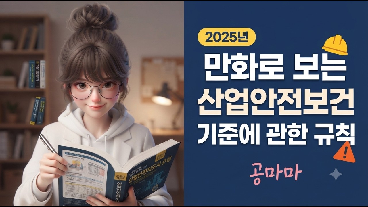 #건설안전지도사#2025만화로보는산업안전보건기준에관한규칙전체#총칙#안전기준#보건기준#건설업