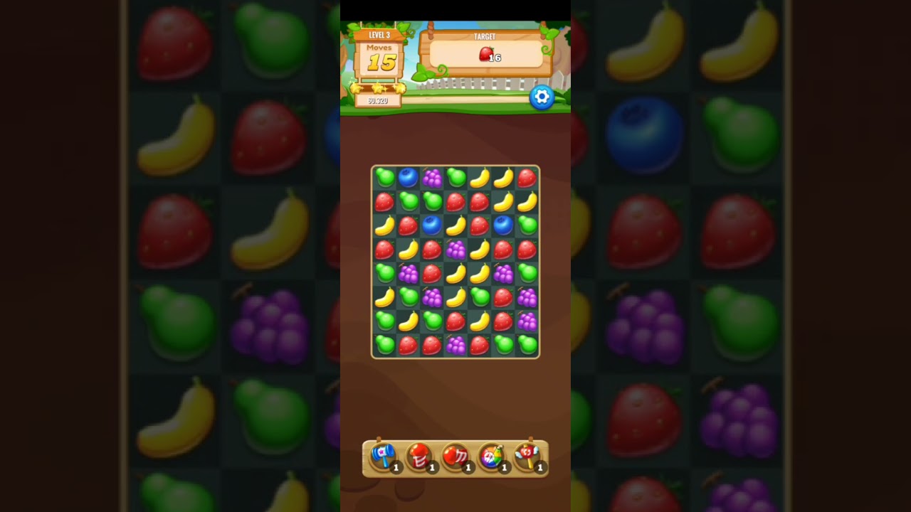 Fruit Match 3 Pluzzle Game