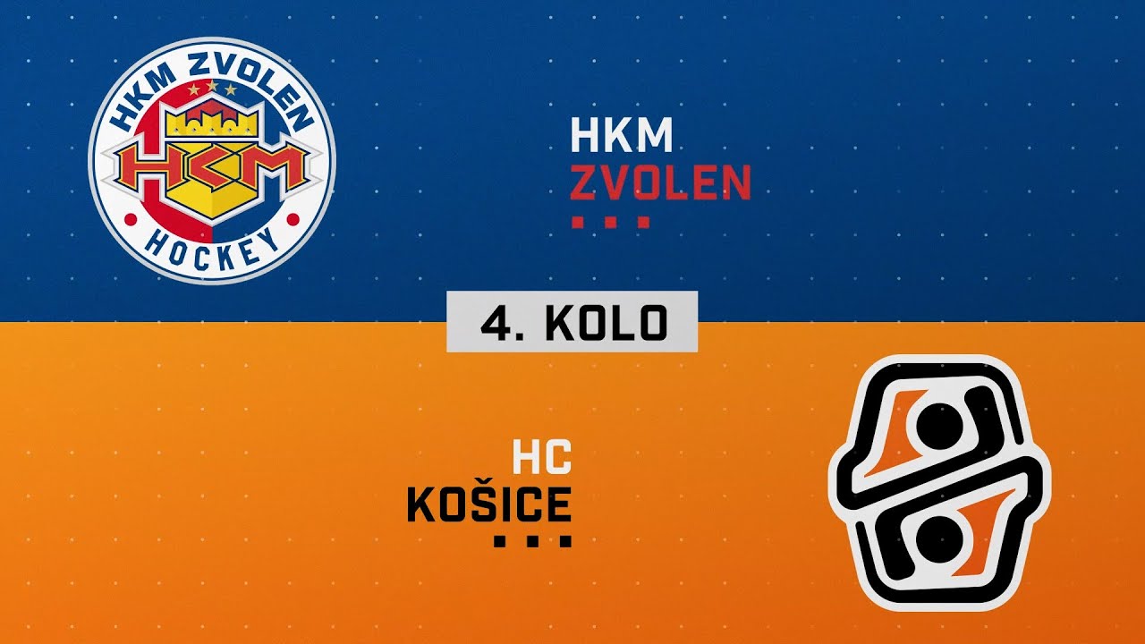 4.kolo finále HKM Zvolen - HC Košice HIGHLIGHTS