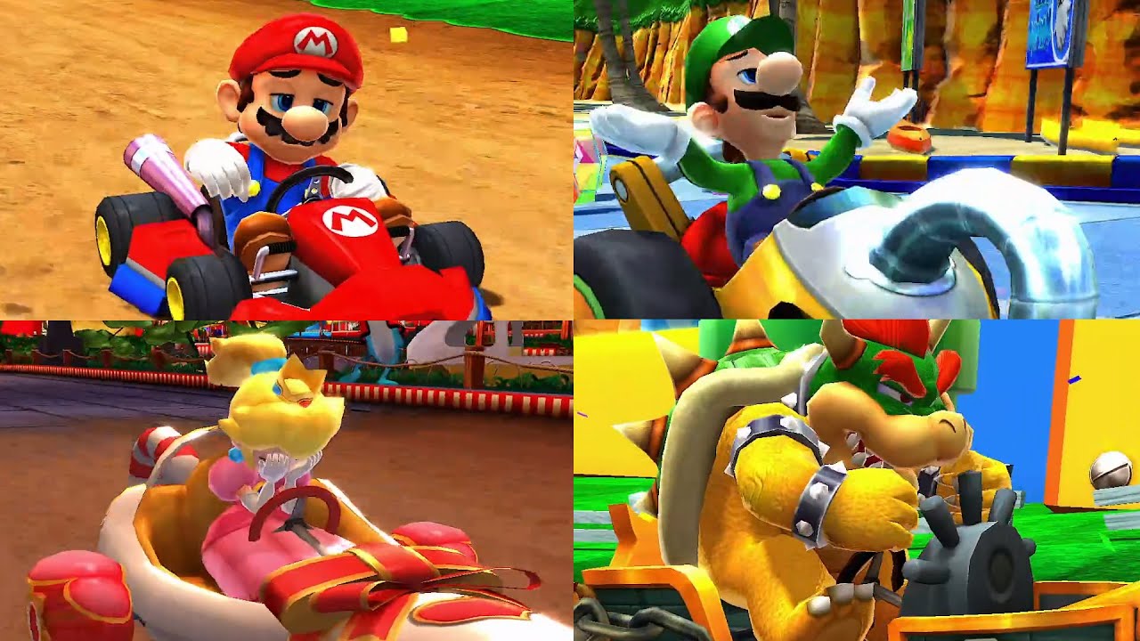 Mario Kart Arcade GP DX 1.18 – What Happens When Every Character Loses?