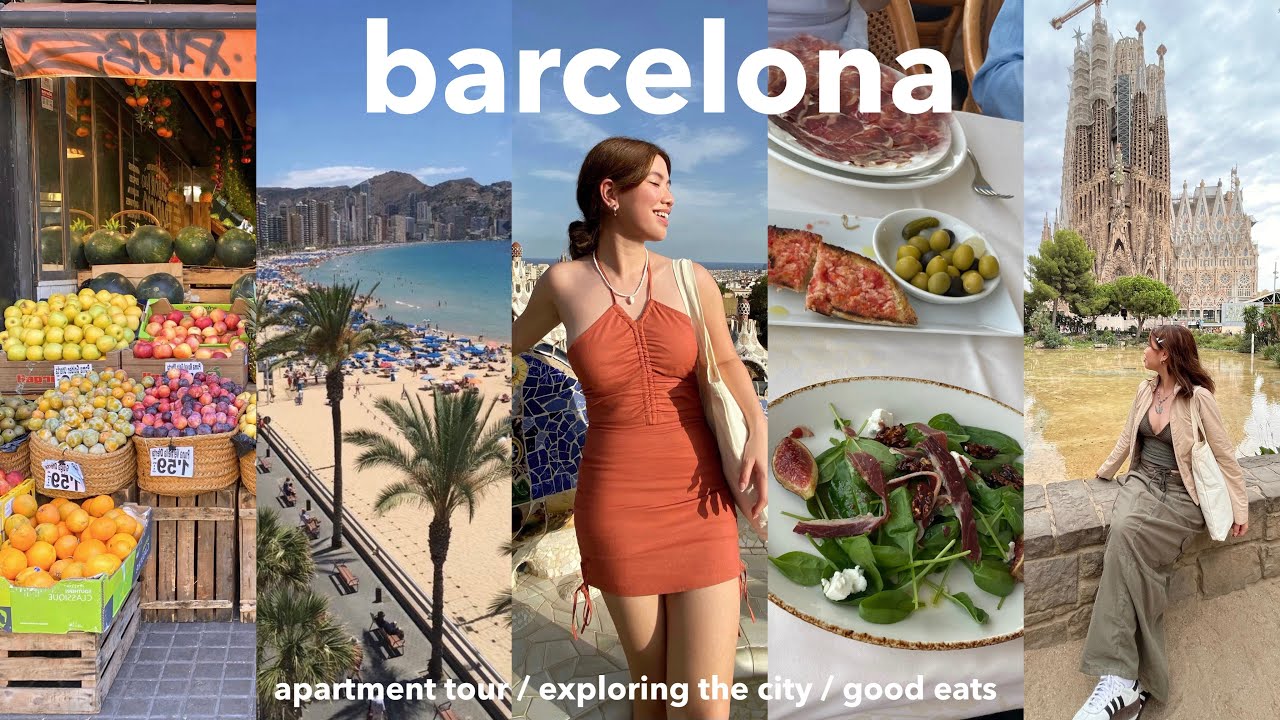 Life in Barcelona 🌺 apartment tour, exploring the city & yummy food