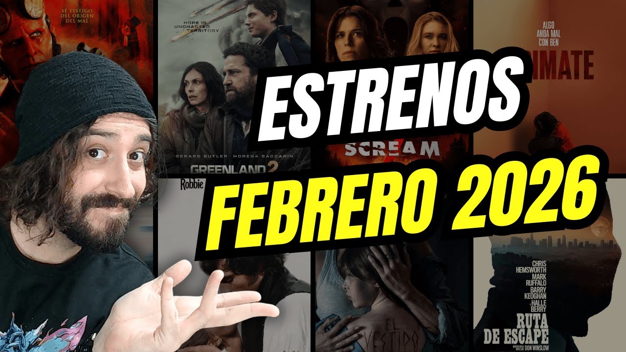 &iexcl;Te cuento los ESTRENOS de PEL&Iacute;CULAS y SERIES para FEBRERO 2026!
