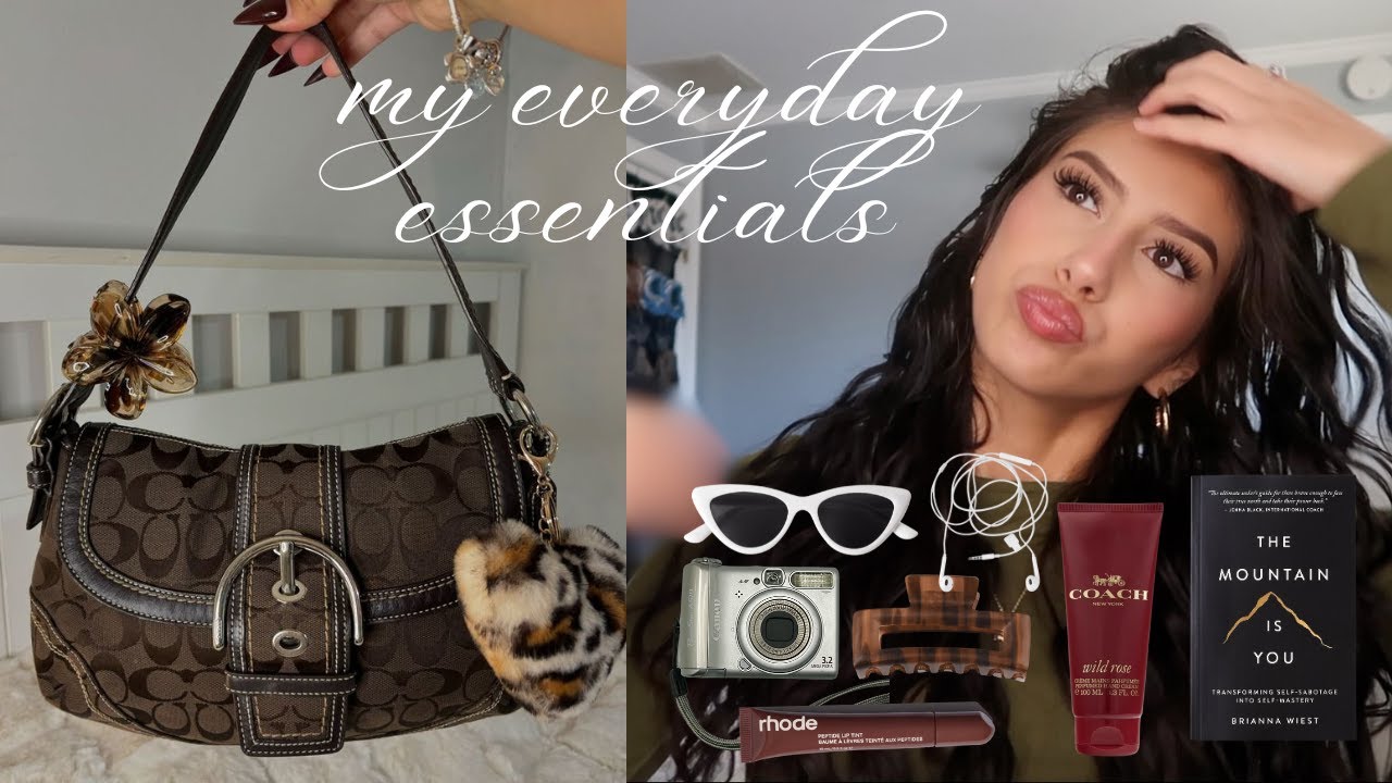 whats in my bag *everyday essentials for school + work*