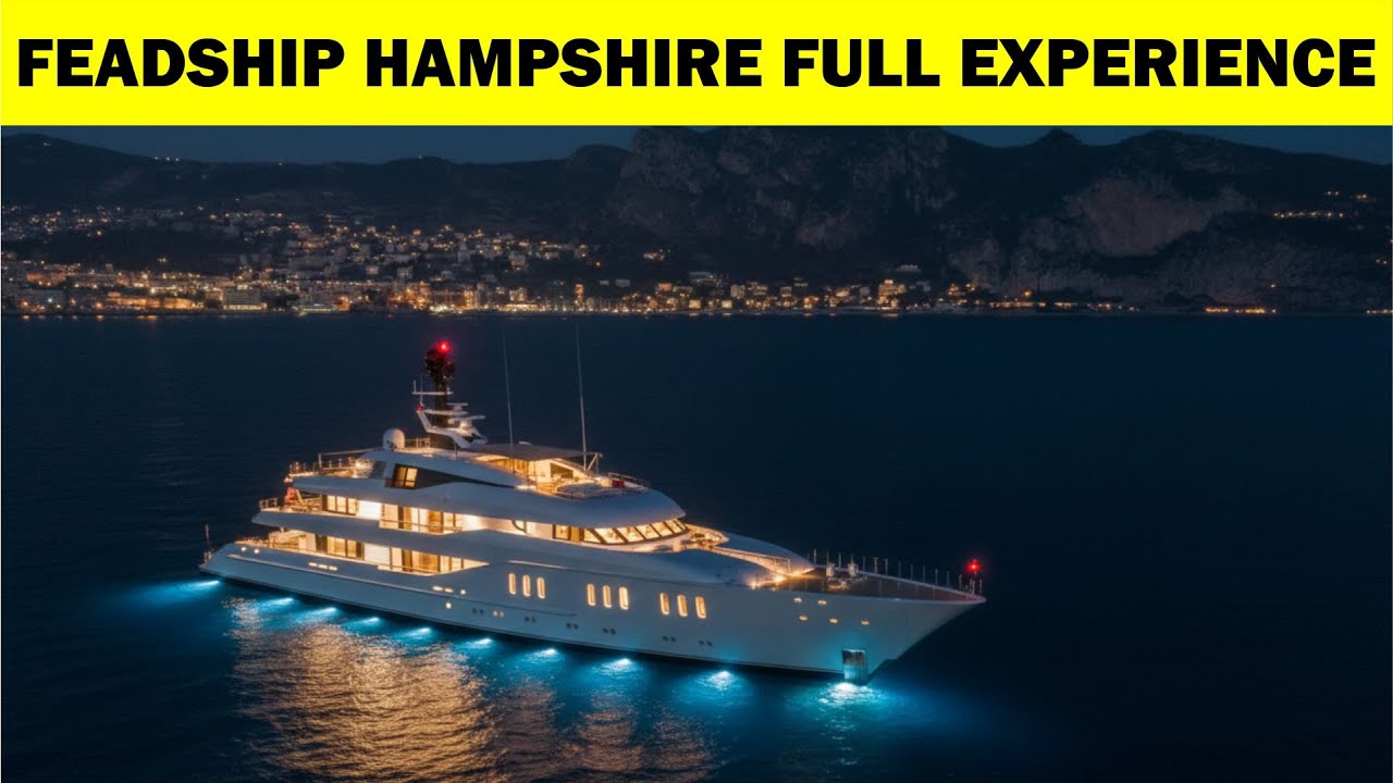 Inside the $85 Million Mega Yacht: The Feadship Hampshire Experience