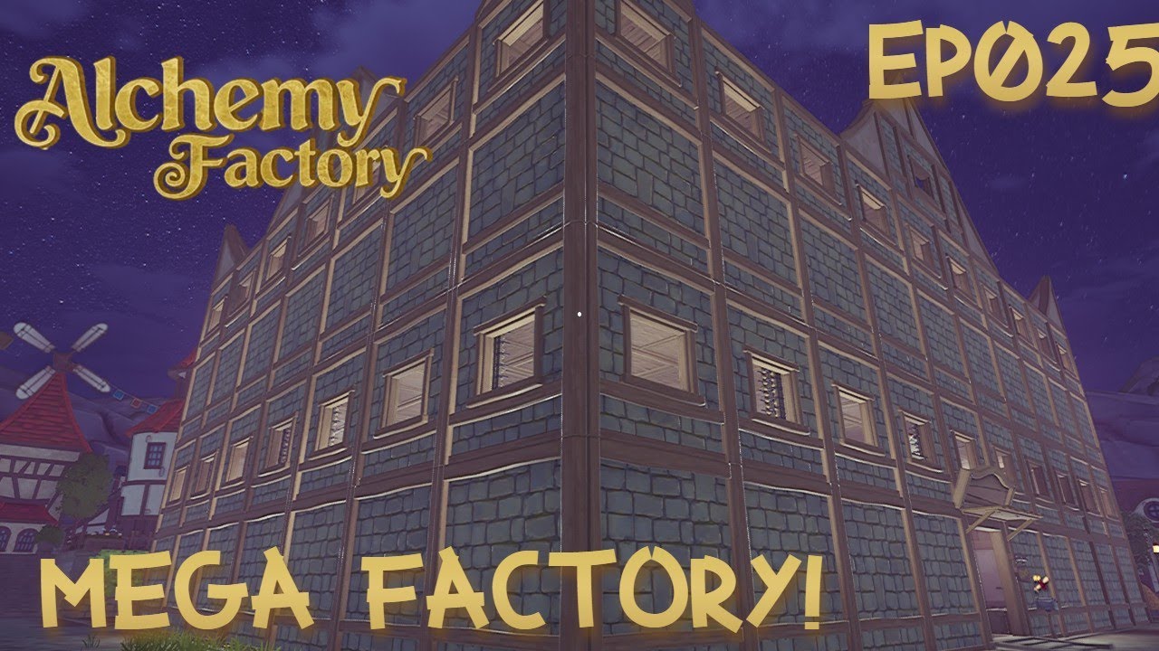 [🔴LIVE]🏭Building MEGA Alchemy Factory! Ep025 - Day174