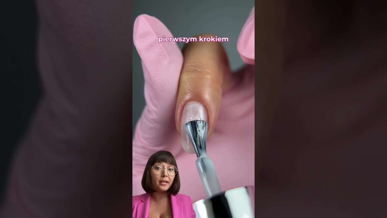 Zobacz, jak prawidłowo nałożyć bazę! 🩷 #semilac #nailstutorial #nailtech #naileducation