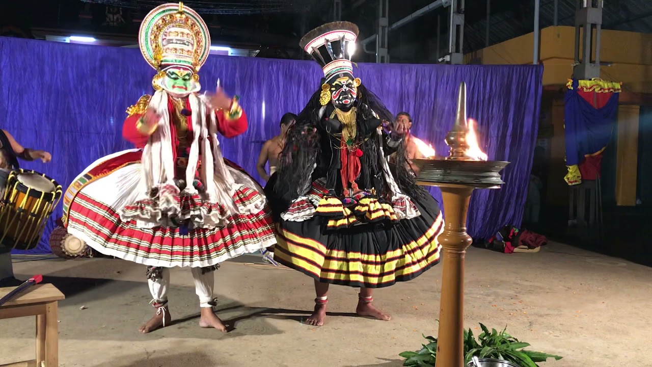 Narakasuravadham Part 2 - Thuravoor Temple I 2 Nov 2021 I Jayanthan & Nakrathundi