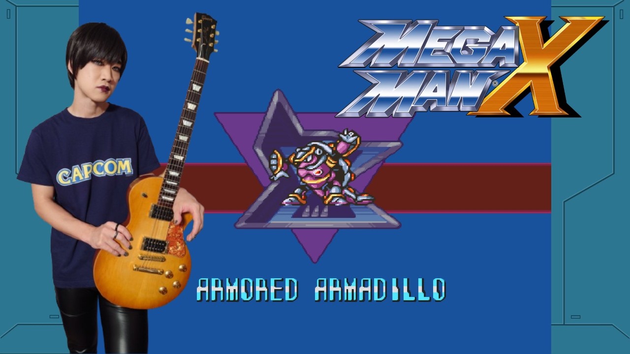 Mega Man X - Armored Armadillo Stage / Cover by RIKIto 【ロックマンX】