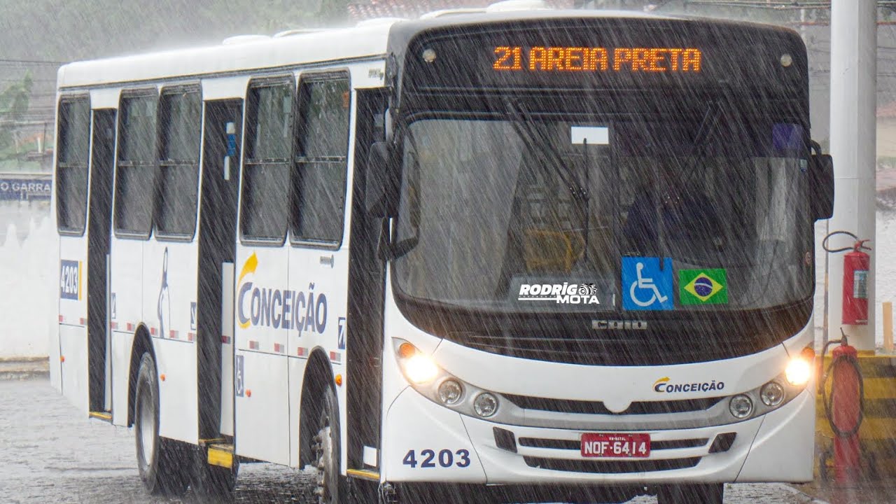 [ENGINE SOUND CAIO APACHE VIP II / VOLKSBUS 17-230 EOD / CONCEIÇÃO 4203 (Motorista João)