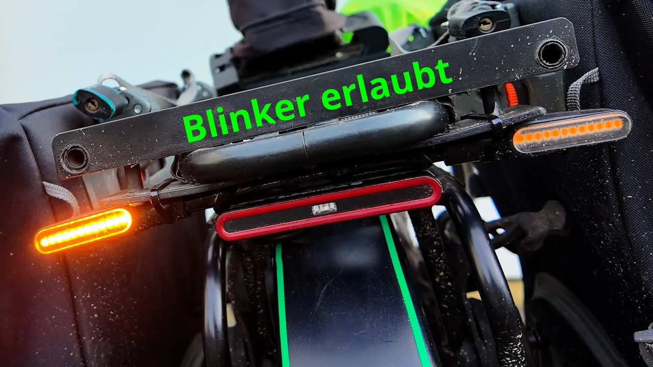 Fahrtrichtungsanzeiger oder Blinker am Pedelec