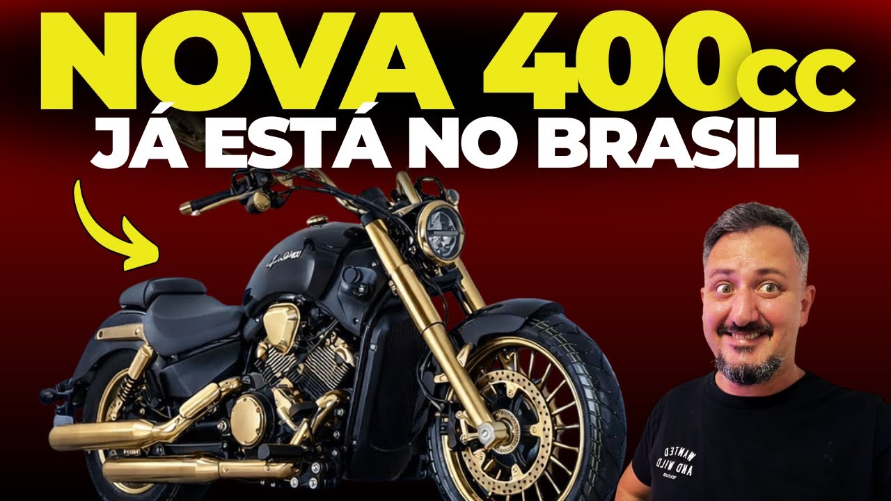 É OFICIAL: Nova 400 JÁ ESTÁ  NO BRASIL, DATA de LANÇAMENTO CONFIRMADA