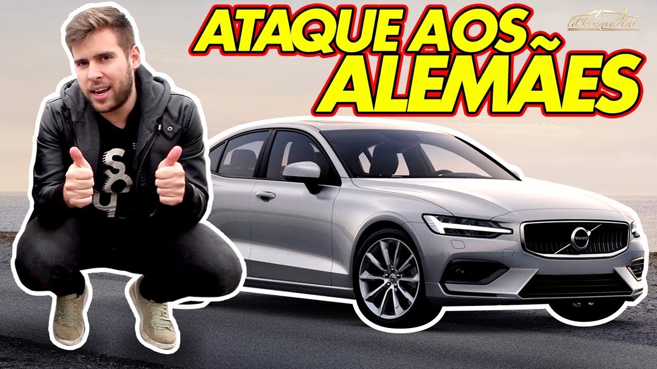Novo Volvo S60 é tão bom quanto os sedãs de BMW, Mercedes e Audi? Mococa responde no AceleVlog #99