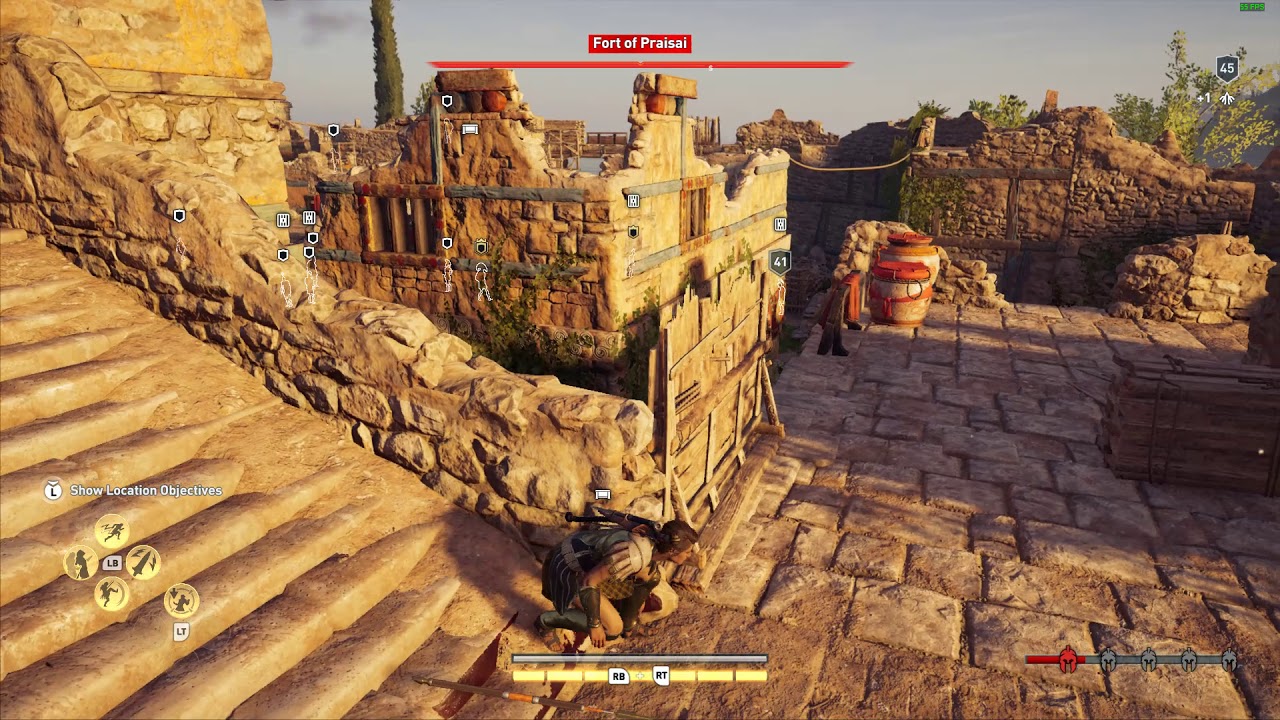 AC Odyssey | Raid fort fun