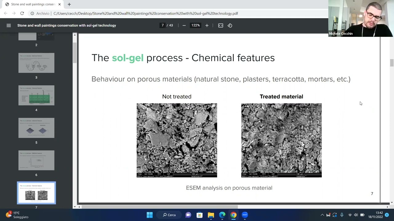 Conservation with Sol-gel technology | Icon Stone & Wall Paintings