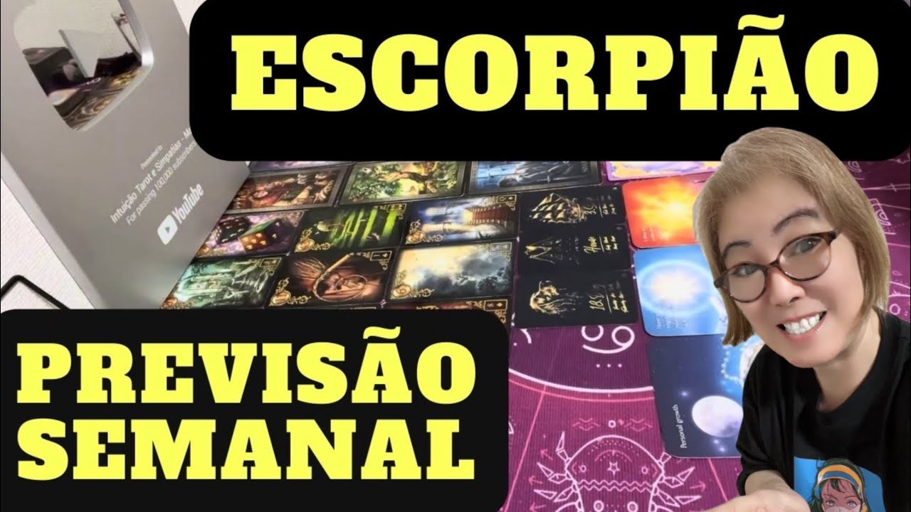 ♏️ ESCORPIÃO VAI ACONTECER DENTRO DA SUA SEMANA!!! 🥂🍾🎊🎀🙏🙌❤️💰