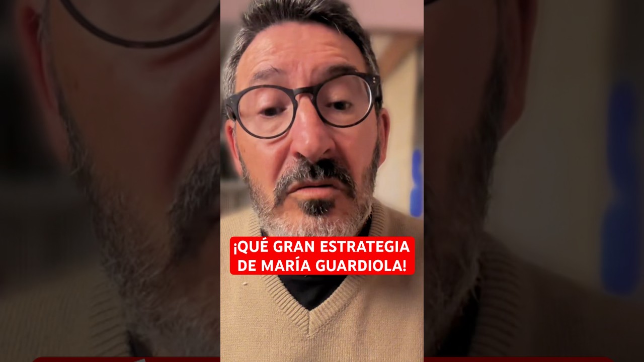 &iexcl;QU&Eacute; GRAN ESTRATEGIA DE MAR&Iacute;A GUARDIOLA!