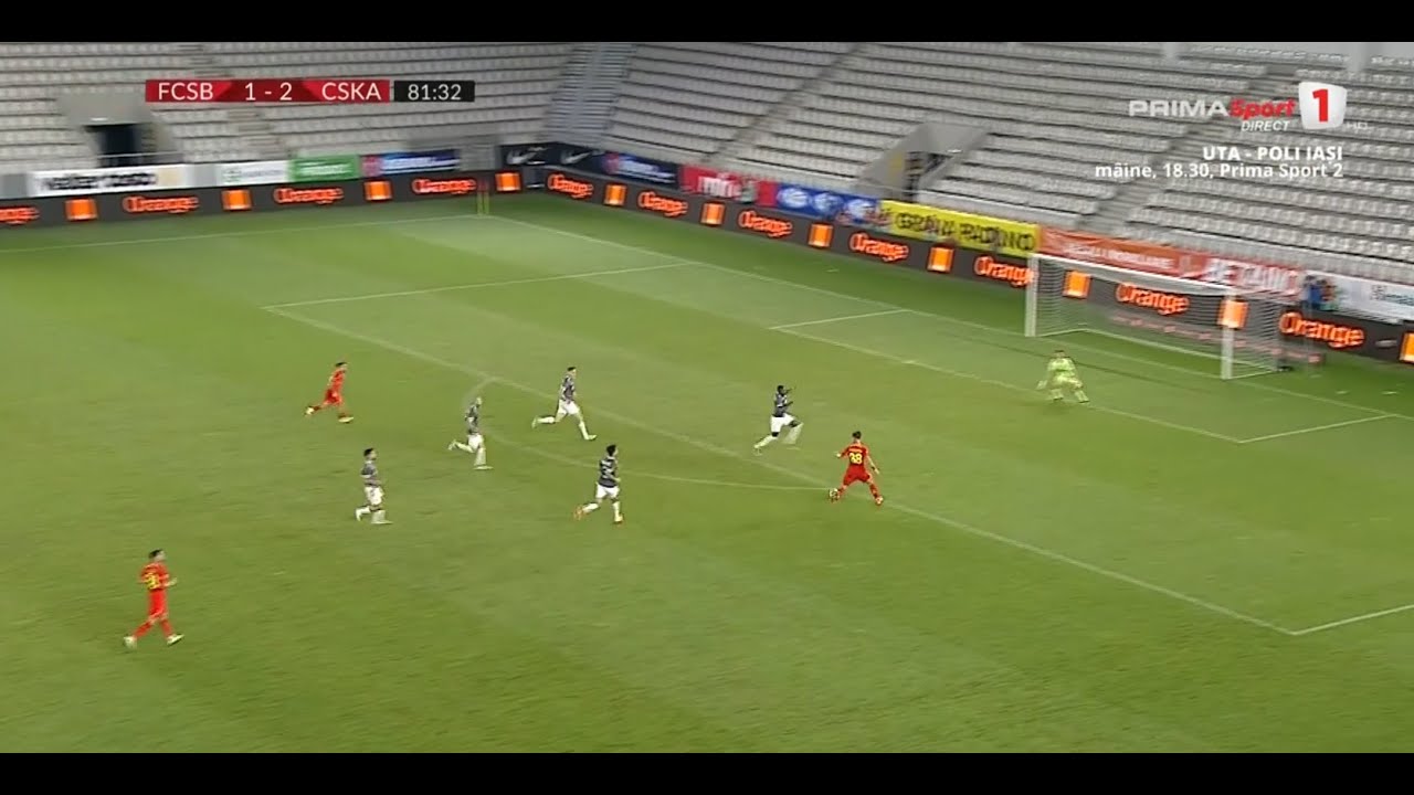 REZUMAT: FCSB - CSKA 1948 Sofia 3-2. Super Djokovic, două goluri