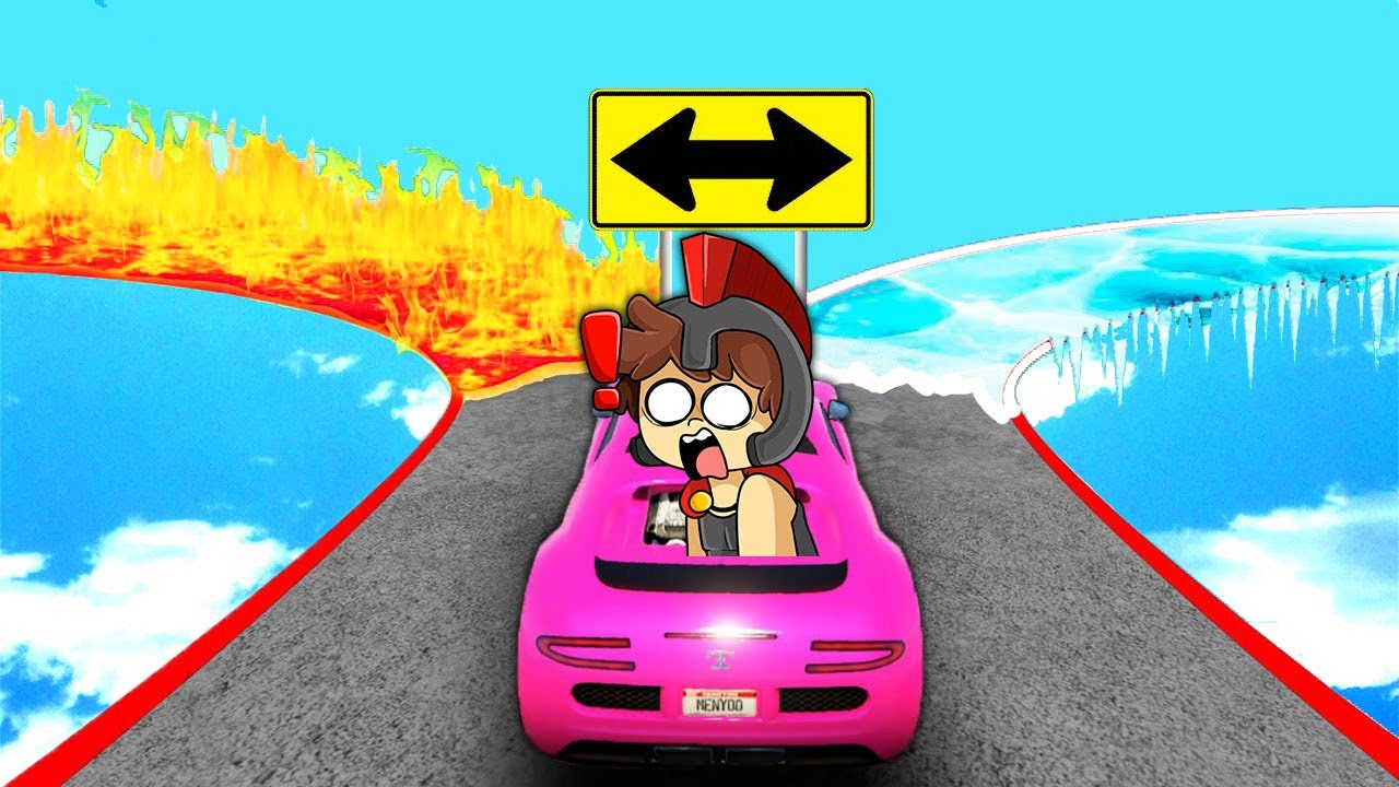 1000% IMPOSIBLE: RETO de FUEGO Y HIELO! 🔥❄ INVICTOR GTA 5
