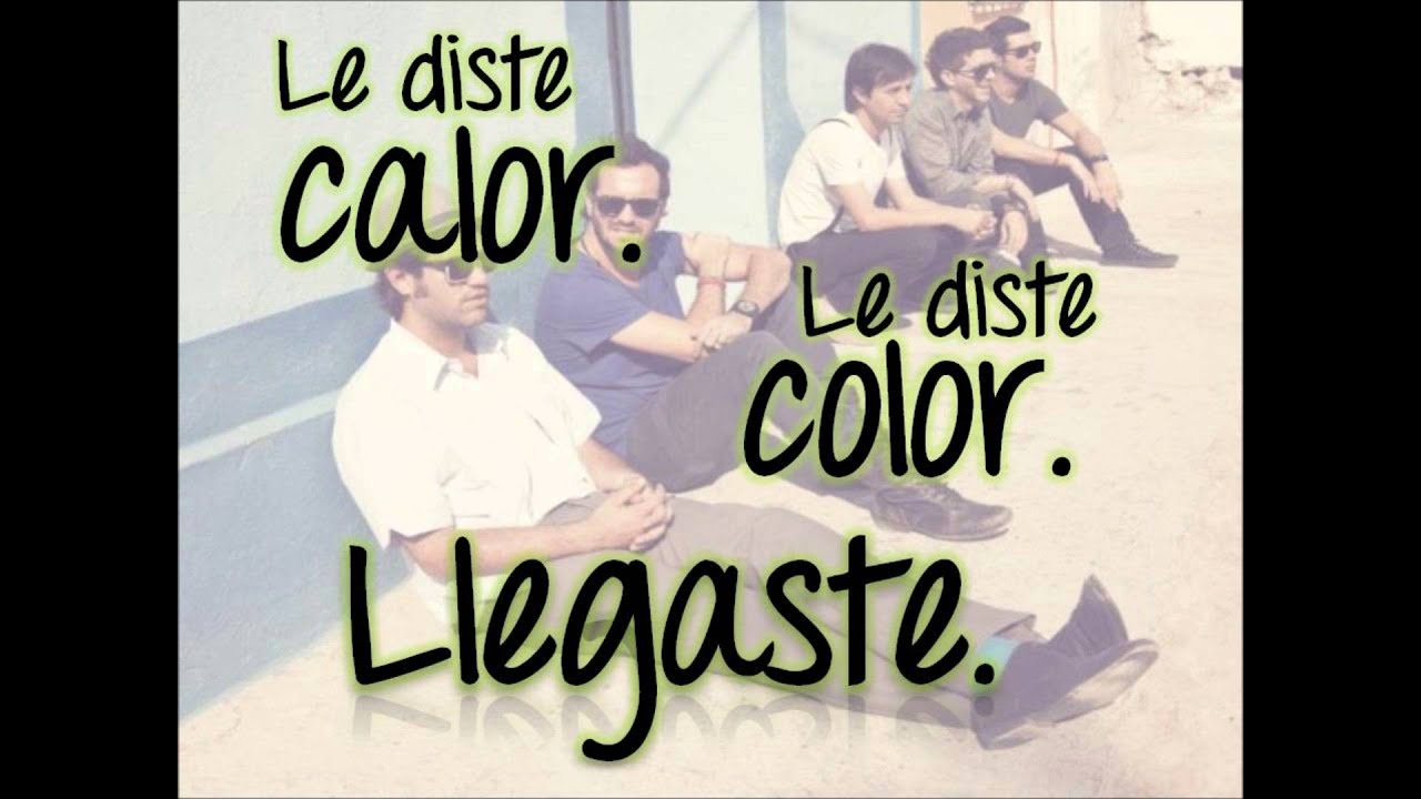 Los Claxons - Llegaste ♡ [ letra+musica ]