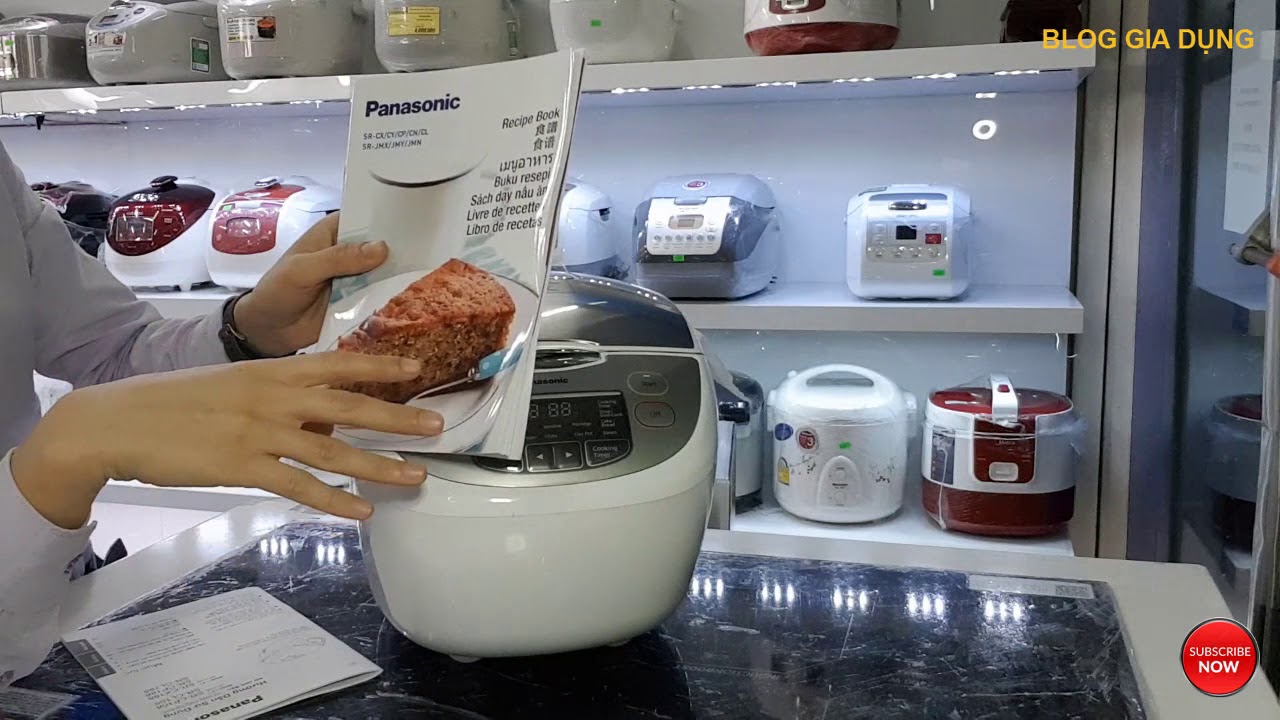 Tìm hiểu và đánh giá về các mẫu Nồi cơm điện tử Panasonic model mới nhất