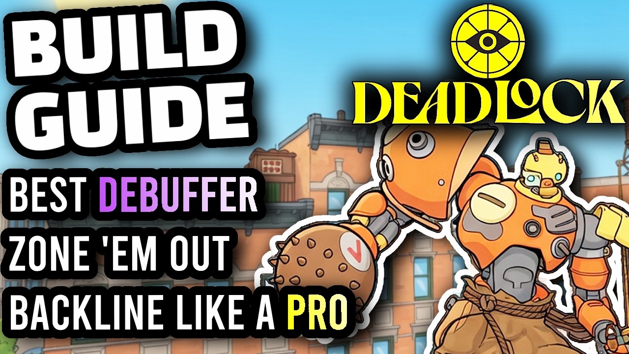 Bebop Make Enemies POWERLESS Backliner Debuffer TANKY Build Guide - Deadlock