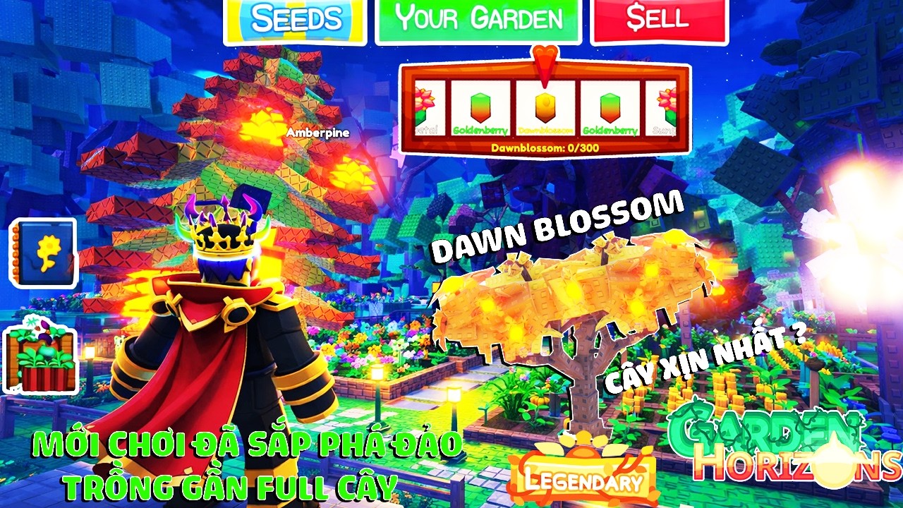 Roblox - DAWN BLOSSOM NGON NHẤT GAME?! CUỐI CÙNG CŨNG MỞ ĐƯỢC | Garden Horizons