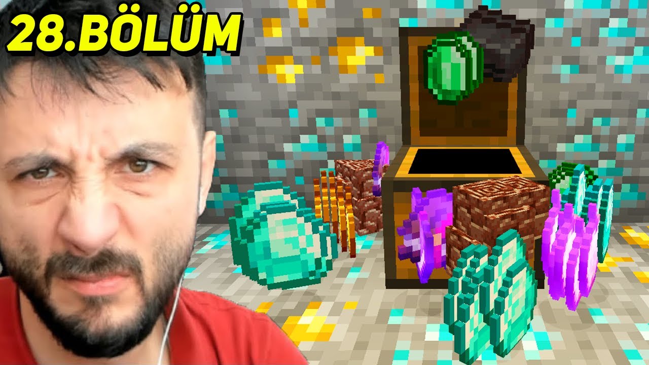 GİZLİ SANDIĞIM ÇALINDI 😡 MİNECRAFT (2023) 28.Bölüm