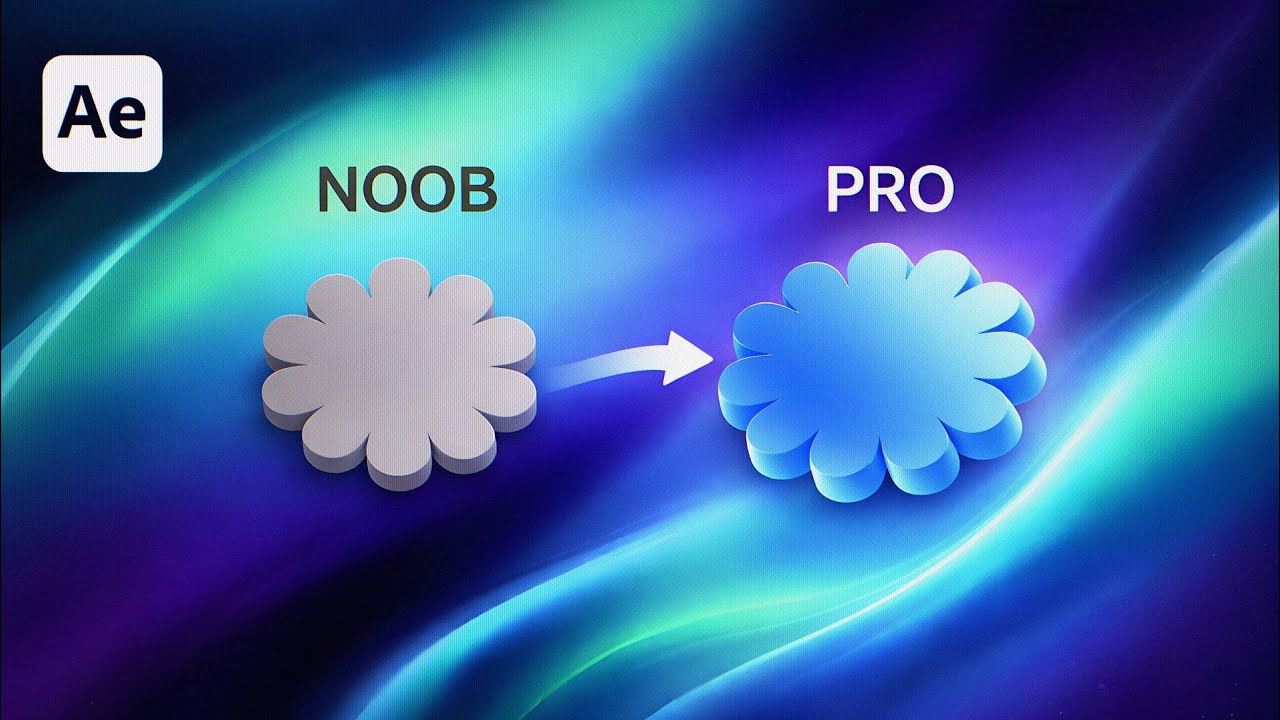 Create STUNNING 3D Shapes Like SaaS & Zelios with EASE in Adobe After Effects