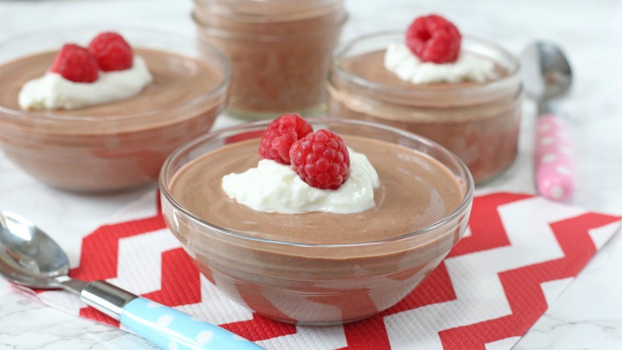 Greek Yogurt Chocolate Mousse | Healthy Dessert Recipe