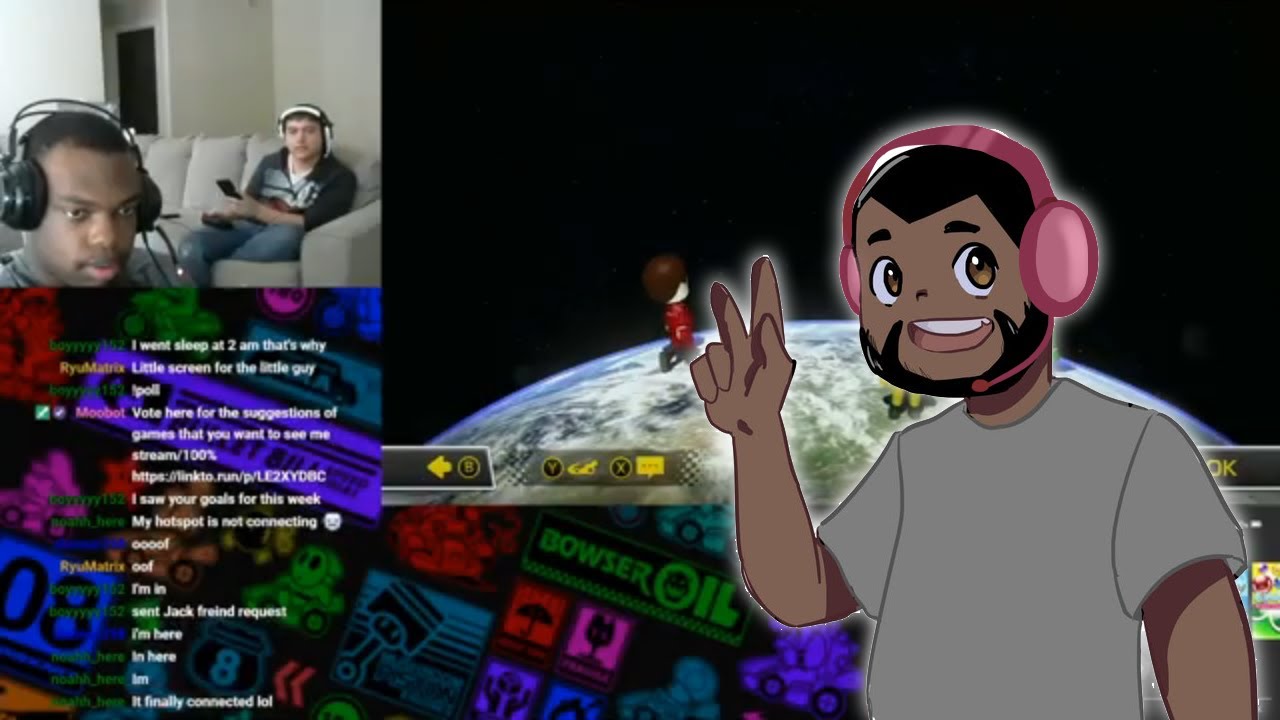 Jackuwarz is crashing the party 🏎 - Mario Kart 8 Deluxe w/ the Viewers #3