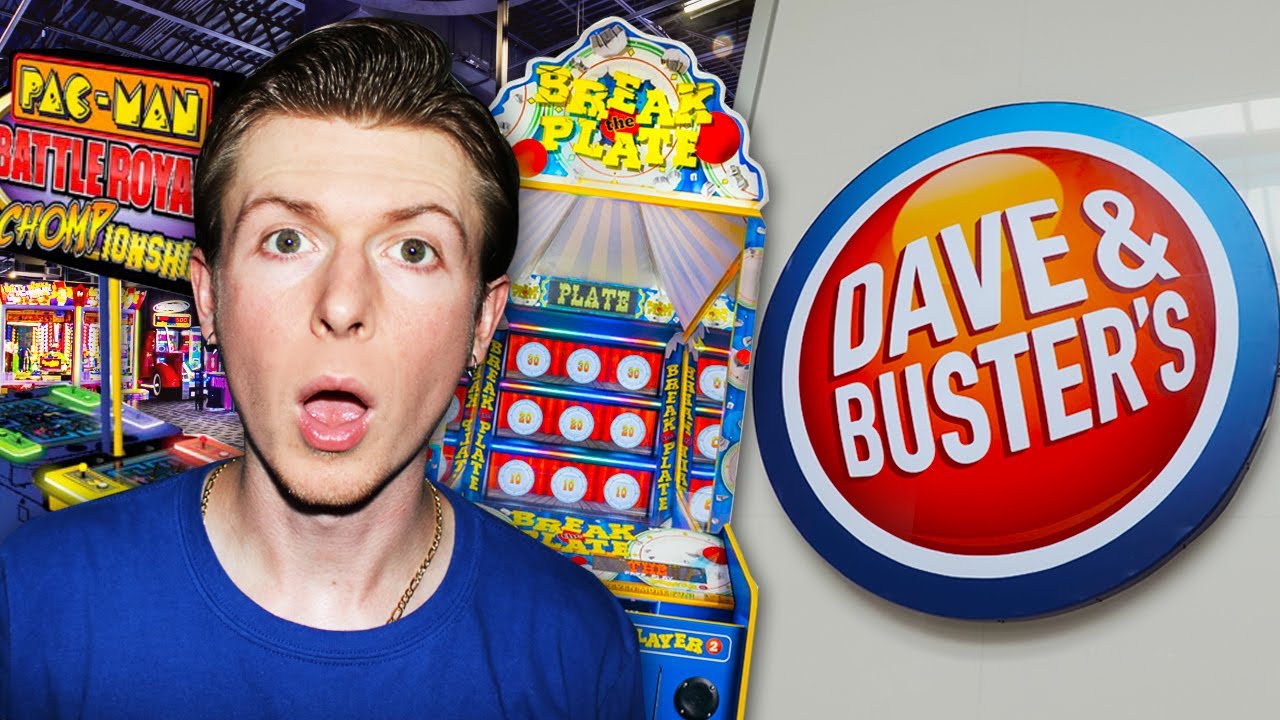 Playing ALL the New Arcade Games at Dave & Busters!