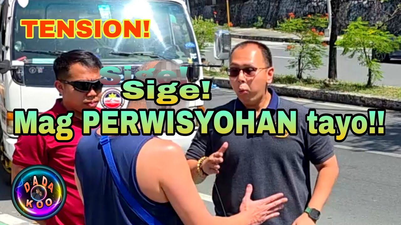 MMDA enforcer, Binantaan! Nagka-tension!