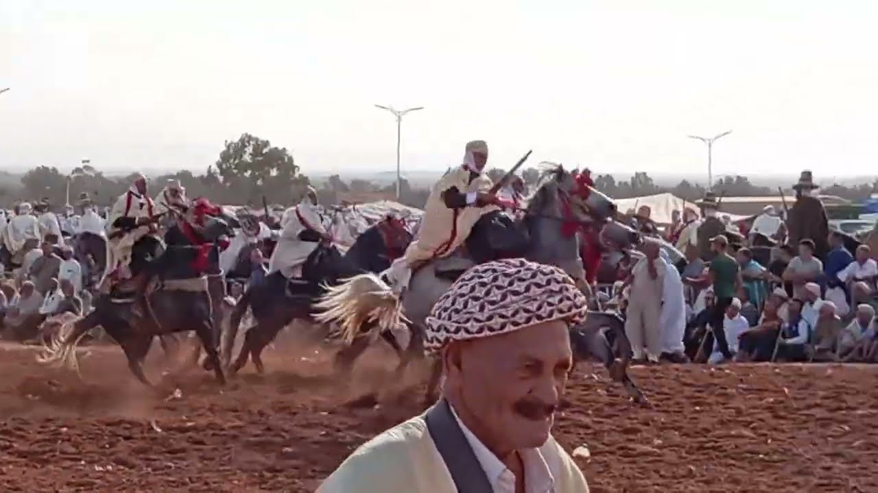 وعدة  سيدي بن ذهيبة مستغانم  الخيل والفنطازيا
