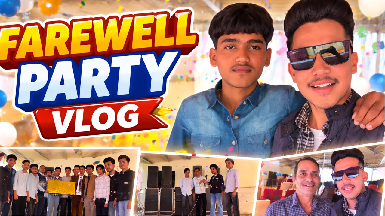 Farewell Party Full Enjoy 😍 | Dance, Fun & Emotional Moments #farewellparty #schoolfarewell 