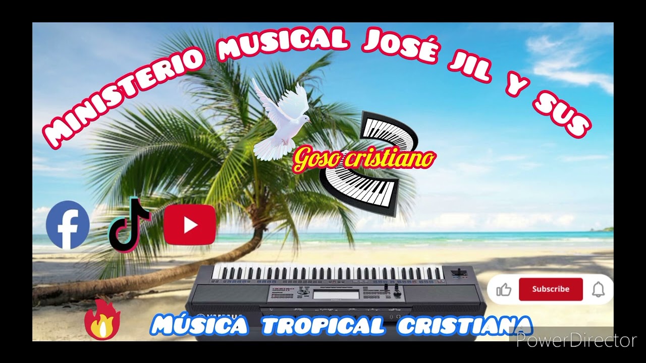 Música tropical cristiana  Jesús caminando