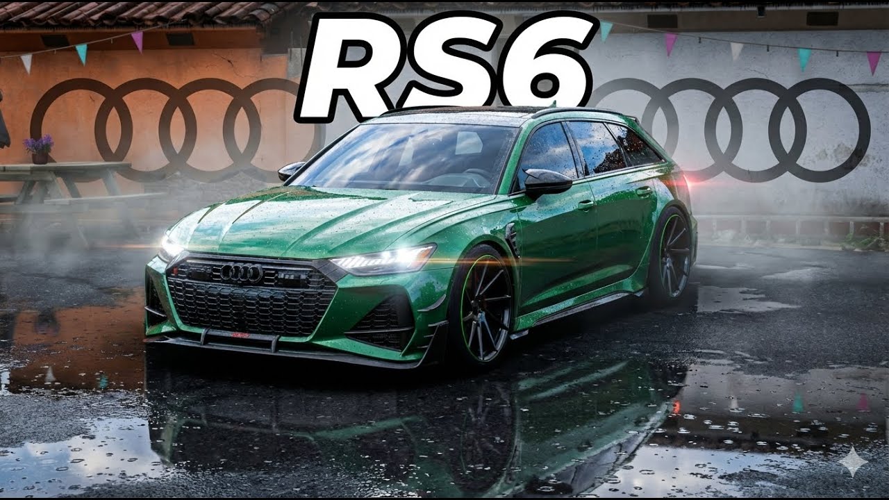 Storm Driving the RS6! 🌧️ Forza Horizon 5