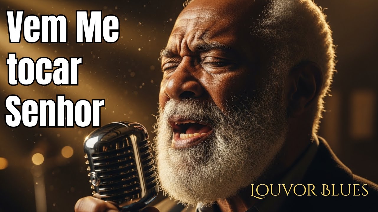 🔥VEM ME TOCAR SENHOR | LOUVOR BLUES | BLUES CRIST&Atilde;O |HARPA EM BLUES
