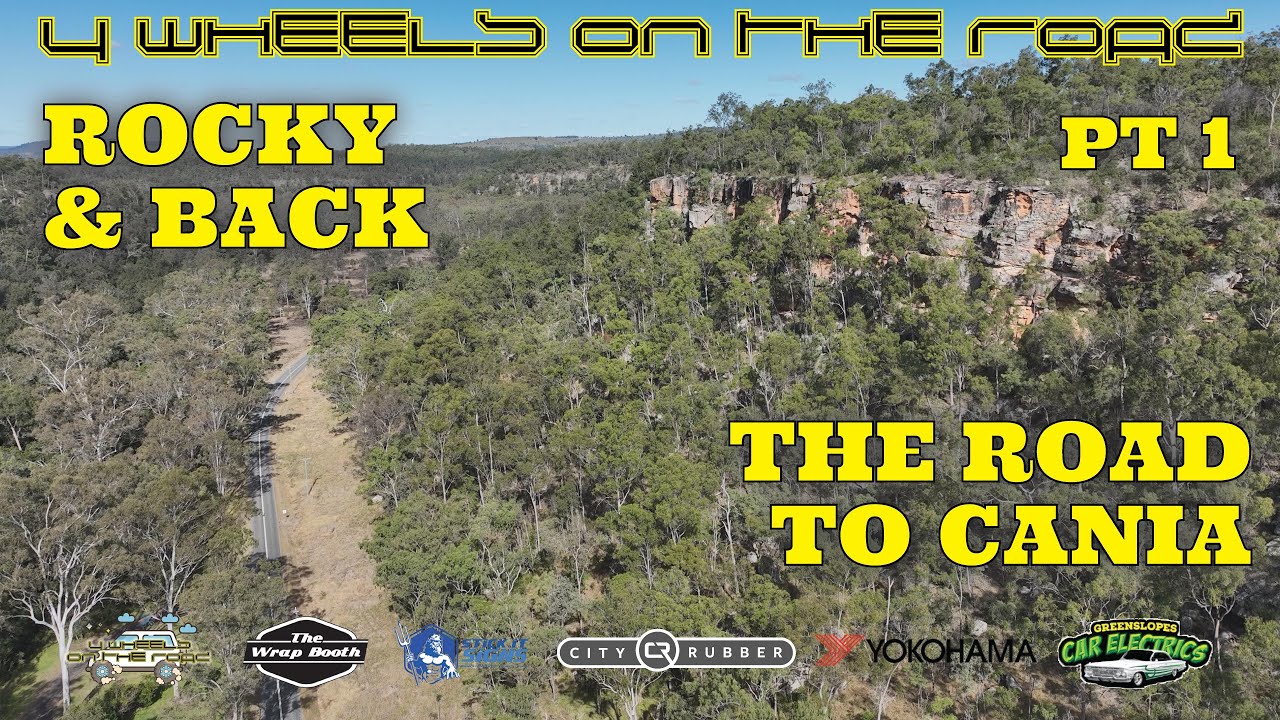Cania Gorge - Pt 1 - Rocky & Back - From Silo Art to National Parks - Let's Get #4wheelsontheroad