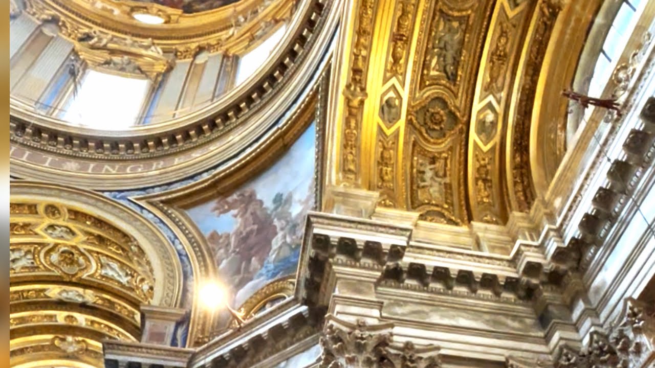 Соборы Италии. Базилика Сант-Аньезе-ин-Агоне в Риме. .Sant'Agnese in Agone. Мой Ангел Защитник Агнес